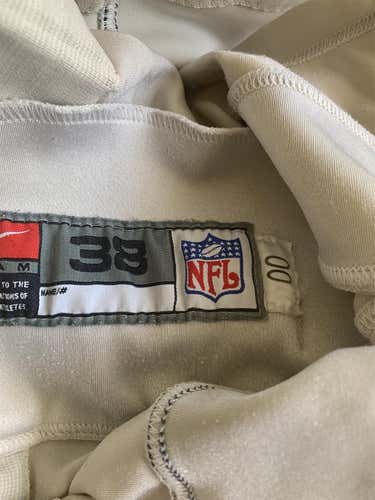 White Adult Size 38 Nike Pants