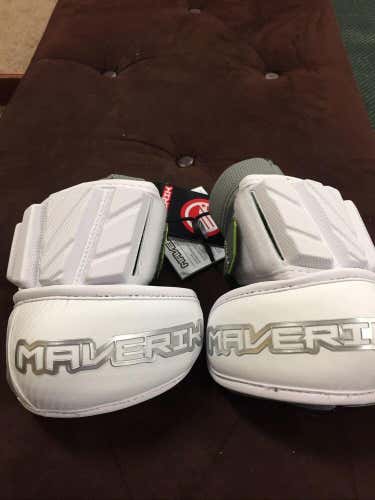 Brand New Maverik Max Lacrosse Elbow Pads Size Large