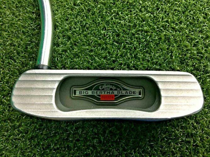 Callaway Big Bertha Blade Putter   RH  / ~34.5" Steel / New Grip / Nice / mm4759