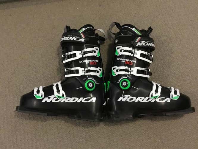 Used Nordica Dobermman GP 110, 98mm width, used 1.5 season, $85 or best offer