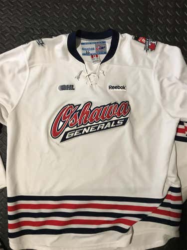 Oshawa Generals OHL  White Adult XXL Reebok Jersey