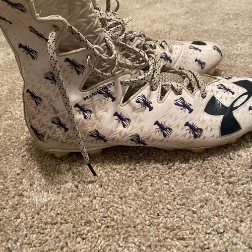 White Adult Cleats Under Armour
