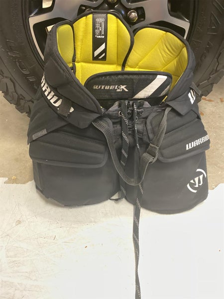 Black Intermediate Small Warrior Ritual X Hockey Goalie Pants