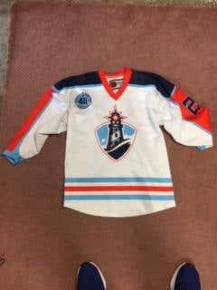 White Unisex Used Youth Large Other Jersey