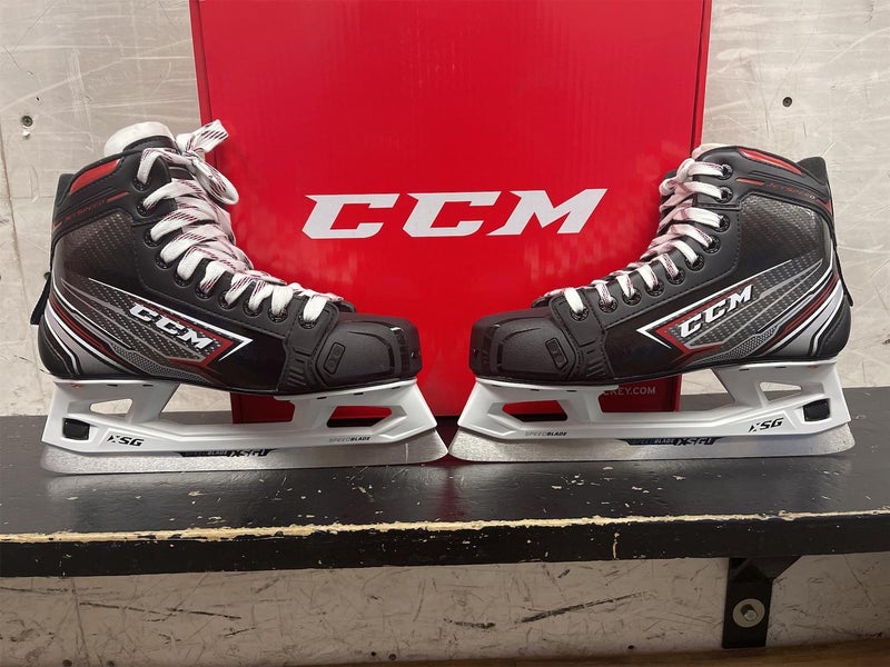 Senior CCM Regular Width Size 7.5 Goalie Skates