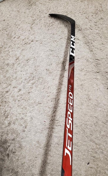 Used Senior CCM Right Handed JetSpeed FT2 Hockey Stick 85 flex P28