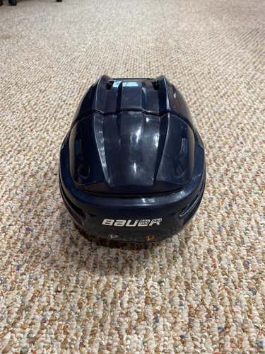 Blue Used Medium Bauer Re-Akt Helmet