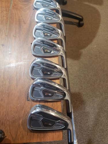 Used Men's TaylorMade Right Handed PSi Iron Set 5-PW Regular Flex Graphite Shaft
