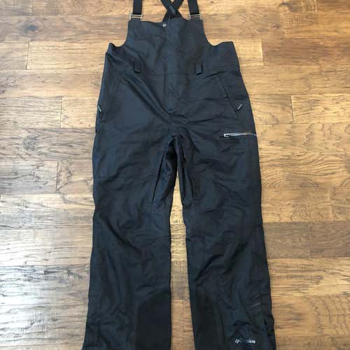 Columbia Omni-Heat Men’s Bib Pants, Large, Black, Ski Pants