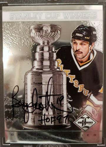 2012-13 Limited Stanley Cup Winners BRYAN TROTTIER IN PERSON AUTO Card