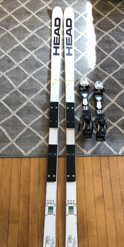 HEAD Racing World Cup Rebels i.SG RD Skis With Bindings Max Din 20