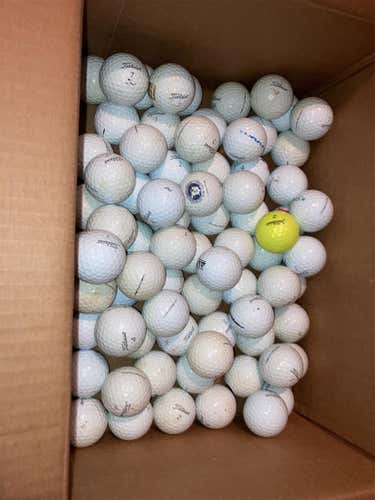75 Used Titleist Pro V1/ Prov1X Golf Balls