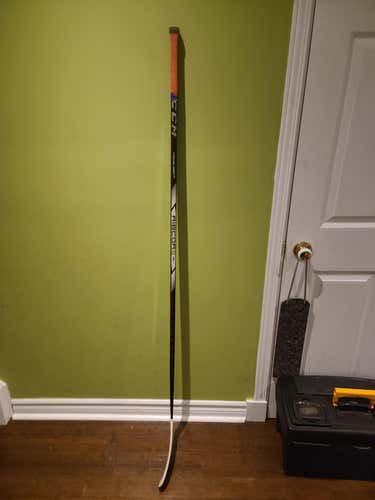 Senior CCM Left Hand RibCor Pro PMT Hockey Stick Toe Pattern - 75-80 flex