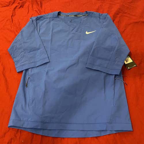 Baseball Warm-Up / Training / Batting Practice Blue Adult Medium Nike Pullover Jacket