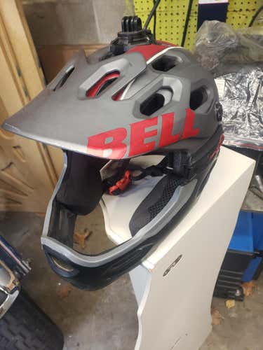 Used Small Bell Super 2r MTB modular Bike Helmet