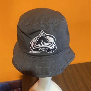 Gray Adult Small / Medium Adidas Colorado Avalanche Player Issued Bucket Hat