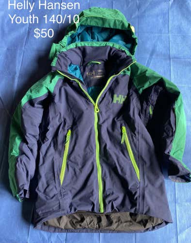 Helly Hansen Youth Ski Coat Size 140/10