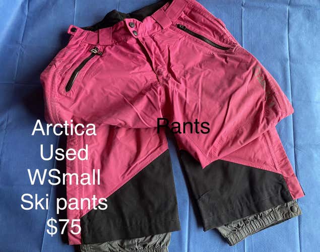 Pink Adult Small Arctica Ski Pants