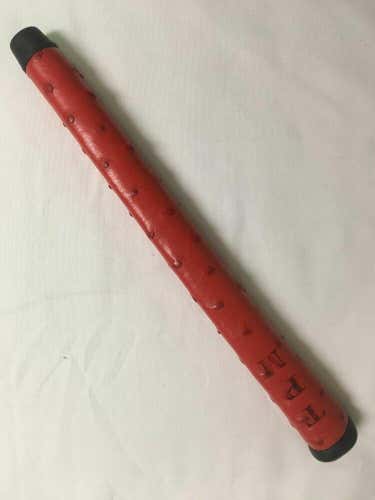 The Grip Master Exotic Ostrich Skin Leather Putter Grip (Red, TP MILLS) NEW
