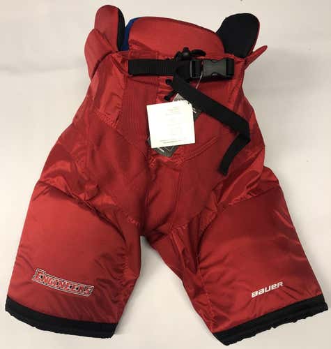 Bauer Nexus Custom Pro Stock Hockey Pants Red Medium RPI New (3435)
