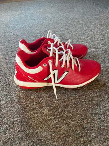 Red Men's Metal Low Cut