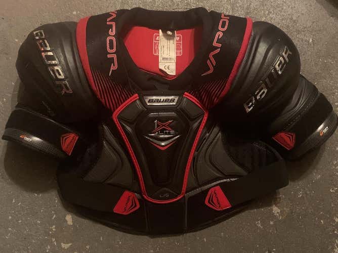 Senior Large Bauer Vapor 1X Lite Shoulder Pads