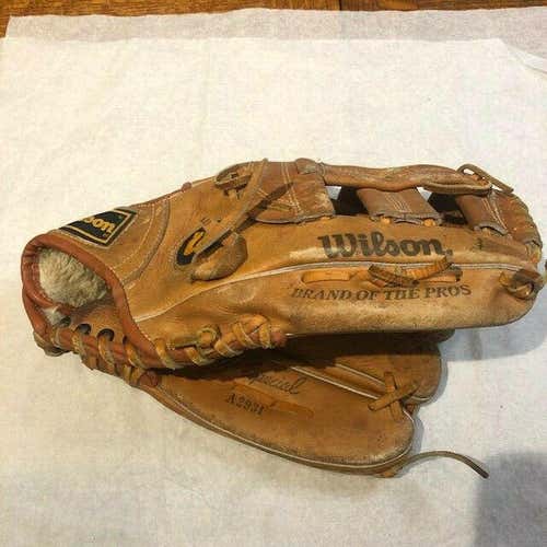 Wilson A2931 George Brett Pro Special  Cowhide Baseball Glove Right Hand Thrower