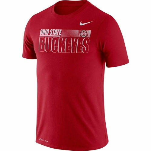 new Nike Mens ohio state buckeyes Dri-Fit Legend Shirt tee/T-shirt M/medium