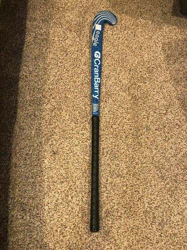 CranBarry Eagle Field Hockey 37 inch Stick - Blue Fiberglass Reinforced
