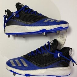 Blue Men's Metal Low Cut
