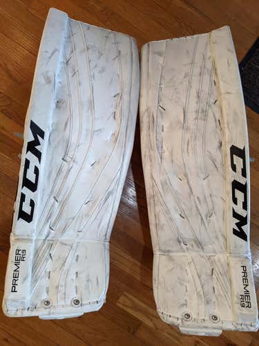 Used 34" CCM Goalie Leg Pads