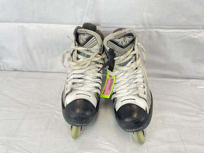 Used Mission Inhaler Fl1 Mens 8 Street Hockey Roller Hockey Goalie Skates