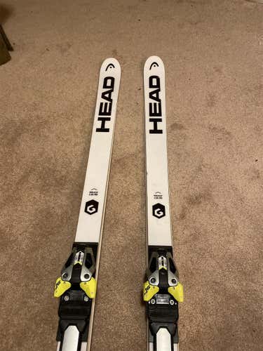 HEAD 2019 Racing World Cup Rebels i.SG RD 207cm With Bindings Max Din 16 Skis