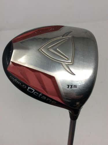 Used Callaway Diablo Octane 11.5 Degree Graphite Uniflex Golf Drivers