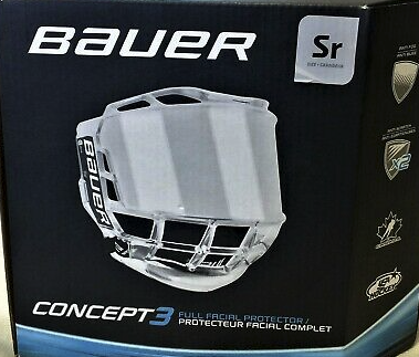 Bauer Concept 3 Full Shield Cage Senior