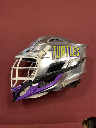 Silver Youth Player's Cascade S Helmet
