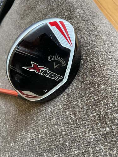 Men's Right Handed X Hot Stiff Flex 4 Wood Fairway Wood