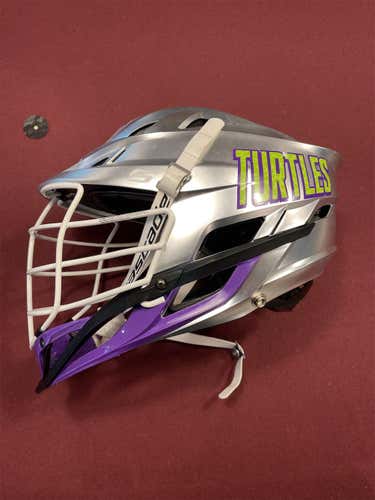 Silver Youth Player's Cascade S Helmet