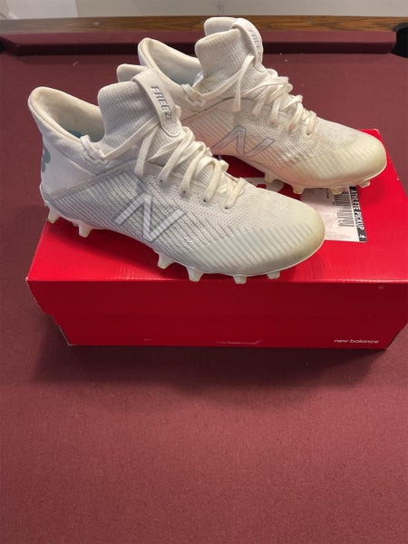 White Adult Molded Cleats New Balance