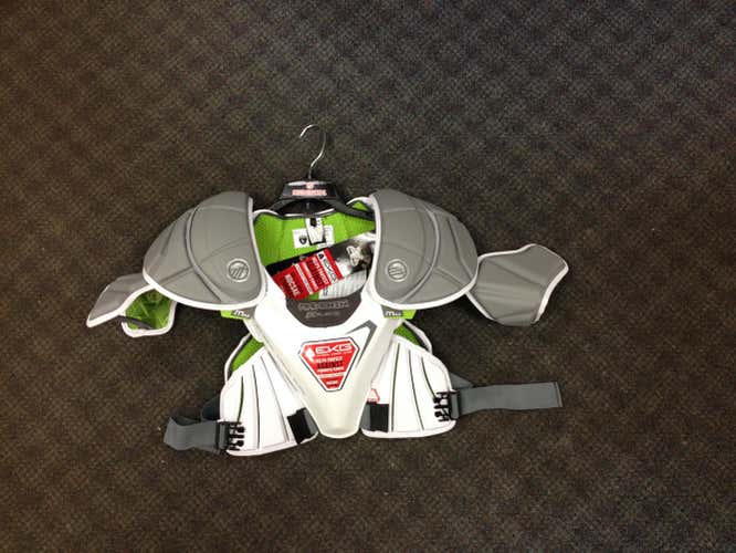 New Large Maverik Max Shoulder Pads w/ EKG Heart Guard