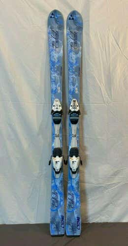 Fischer Vision Exhale 155cm 118-74-103 r=14m Women's Skis w/Vision V9 Bindings