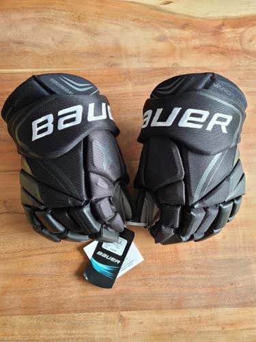 Black New Bauer Vapor X800 Lite Gloves 14"