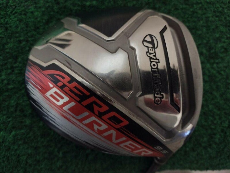 Taylormade Aeroburner Black 9.5 Degree Driver Regular Flex REAX 55