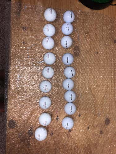 18 Used Kirkland and Power Bolt Golf Balls