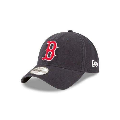 Boston Red Sox B New Era MLB 9TWENTY Strapback Adjustable Hat Dad Cap Navy 920