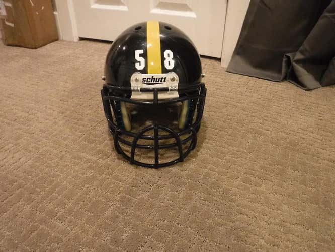 Used 2011 Black Adult Large Schutt Air XP Helmet