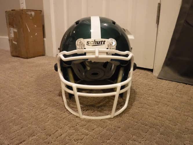 Used 2011 Dark Green Large Schutt ION 4D Helmet