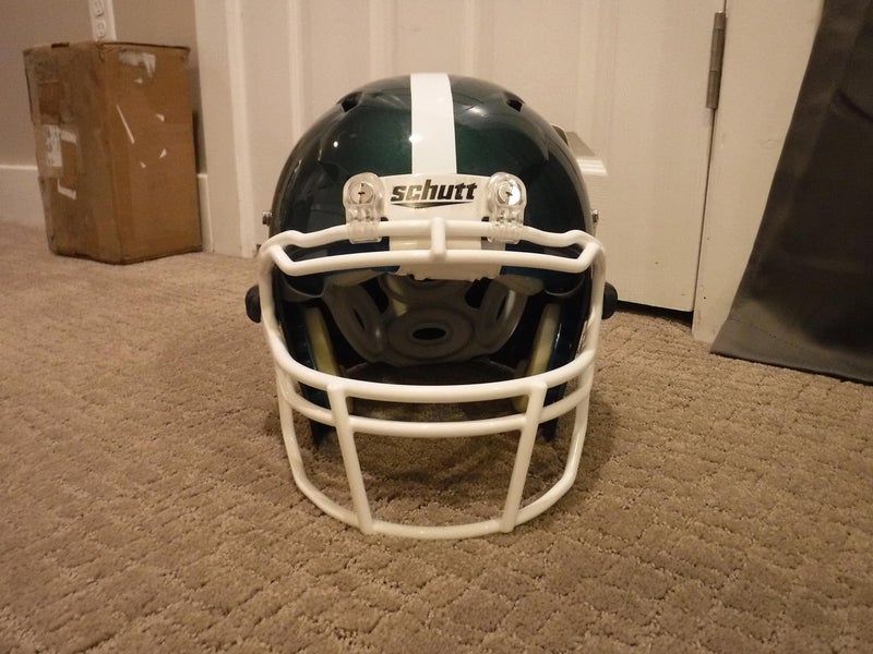 Used 2011 Dark Green Large Schutt ION 4D Helmet