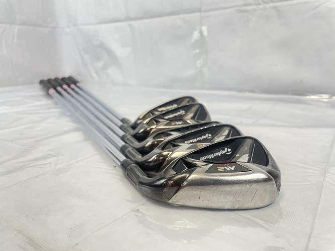 Used Taylormade M2 7i-aw (5 Clubs) Steel Regular Golf Iron Set Irons