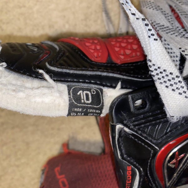 Senior Bauer Vapor 1X Regular Width Size 10 Hockey Skates